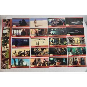 Topps Star Wars Episode 1 Widevision Series 1 Trading Cards Lot Of 27 1999 NM